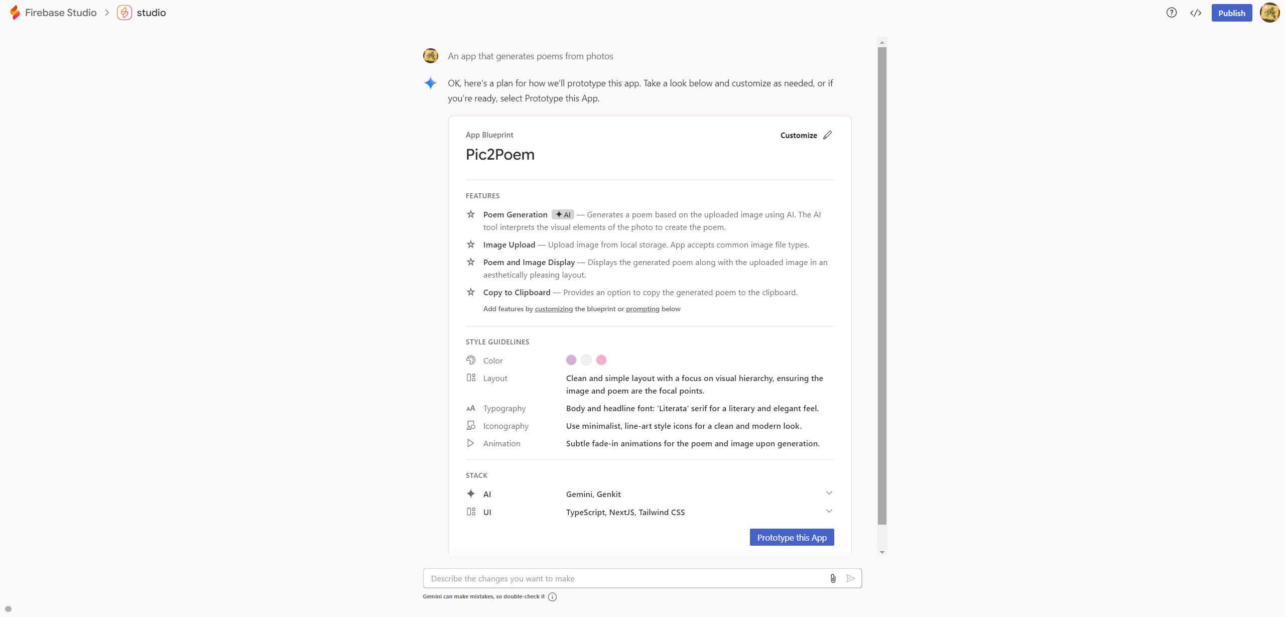 Firebase Studio:谷歌开发的 AI 代码编写工具