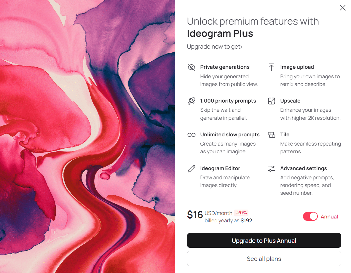 Ideogram:免费 AI 艺术创作工具,一键生成海报等素材